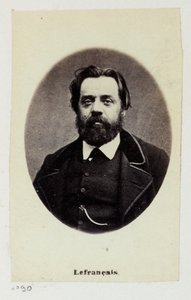 Lefrançois Adolphe Gustave, dito Gustave Lefrançais (1826-1901). Professor, criou em 1849 com Pauline Roland (1805-1852) a Associação dos Professores Socialistas. Membro da Comuna, integrou a Comissão do Trabalho e das Finanças.... de Etienne Carjat