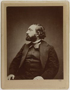 Léon Gambetta (1838-1882), advogado e político de Etienne Carjat