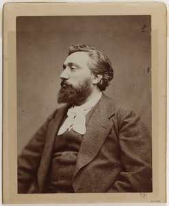 Léon Gambetta (1838-1882), advogado e político. de Etienne Carjat