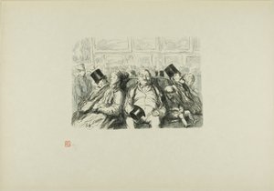 Paris, a grande exposição de arte: No Grande Salão, Um momento de reflexão de Etienne Carjat