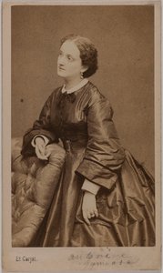 Retrato de Antonine (Marie Pélissé, dita), 1836-1900, actriz de Etienne Carjat