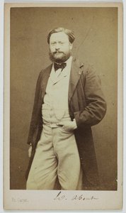 Retrato de Edmond About (1828-1885), romancista, polemista de Etienne Carjat
