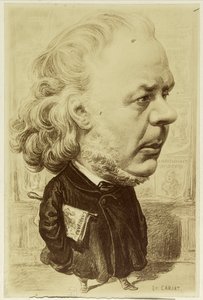 Retrato de Daumier de Etienne Carjat