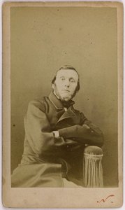 Retrato de Peyrat Alphonse, (1812 - 1890), (publicista, político) de Etienne Carjat