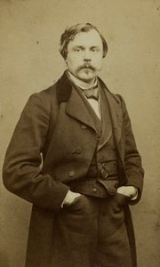 Retrato de Edmond Huot de Goncourt 1822-1896. de Etienne Carjat