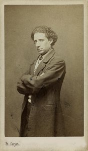 Retrato do Compositor Olivier Métra 1830-1889 . de Etienne Carjat