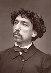 Retrato do arquiteto Charles Garnier, c.1875 (foto) de Etienne Carjat