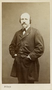 Retrato do compositor Victor Massé 1822-1884, ca. 1865. de Etienne Carjat