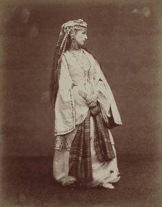 Sarah Bernhardt em "Zaire" de Voltaire de Etienne Carjat