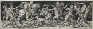 Combates e triunfos, provavelmente da década de 1560. de Etienne Delaune