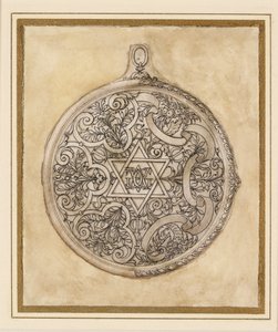 Design para uma joia pendente, meados do século XVI de Etienne Delaune
