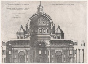 O espelho romano Pedro, século XVI., século XVI. de Etienne Duperac
