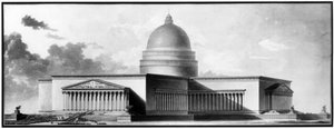 Metropole, fachadas - E.L. Boullee.