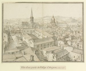 Parte do Colégio de Avinhão  1617 : Aquisição de parte do Colégio de Avinhão, em 1617. 3 de janeiro