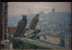 Paris vista de Notre Dame de Etienne Moreau Nelaton