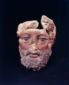 A cabeça de Zeus dos Falerii Veteres de Etruscan