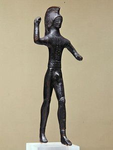 Guerreiro (bronze) (ver também 307553) de Etruscan