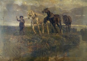 Caminho do reboque de Ettore Tito