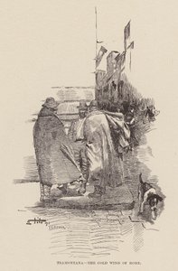 Tramontana, O vento frio de Roma (gravura)
