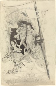 O escudeiro feliz e sua noiva de Eugen Napoleon Neureuther