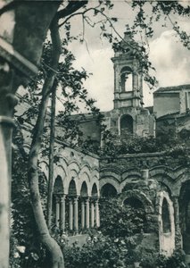 Igreja de San Giovanni degli Eremiti, Palermo, Sicília, Itália, 1927