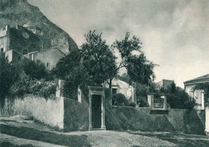 Jardim, Taormina, Sicília, Itália, 1927 de Eugen Poppel