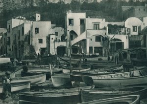 Marina Grande, Capri, Itália, 1927 de Eugen Poppel