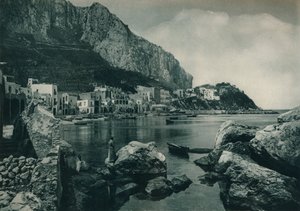 Marina Grande, Capri, Itália, 1927 de Eugen Poppel