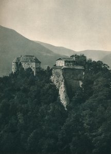 Castelo Tirol, Merano, Tirol do Sul, Itália, 1927 de Eugen Poppel