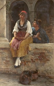 A oferta, 1887 de Eugen von Blaas