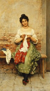 A costureira, 1901