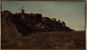 Vista de Montmartre, cerca de 1848 (pintura)