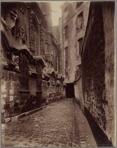 Antigo ossário de Saint-Gervais-Saint-Protais, rue François Miron de Eugène Atget