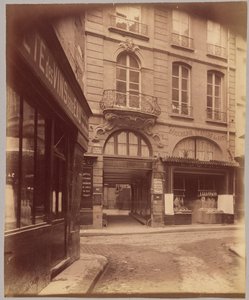 Varanda, rue Saint-André-des-Arts de Eugène Atget