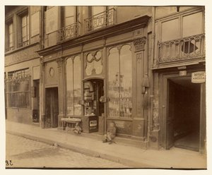Loja Luís XVI, 3 quai Bourbon de Eugène Atget