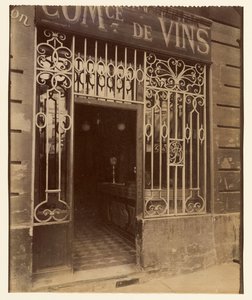 Cabaret, 10 rue du Four de Eugène Atget
