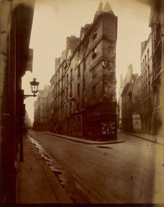 Esquina da rue de Seine de Eugène Atget