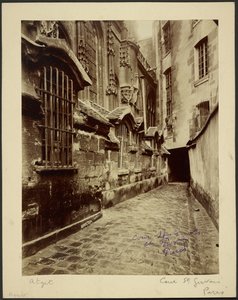 Cour Saint Gervais et Protais] [Tribunal de Saint Gervais e Protais de Eugène Atget