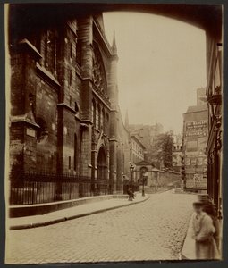 [Igreja de Saint-Séverin] de Eugène Atget