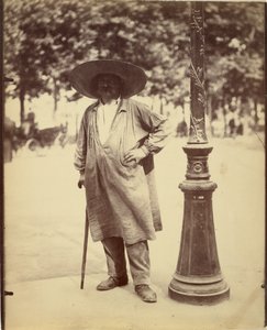 Fort de la Halle (carregador de mercado) de Eugène Atget