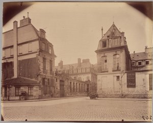 Hôtel de Vendôme, 3-5 rue Béranger de Eugène Atget