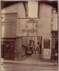 Beco Barbette de Eugène Atget