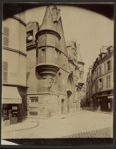 [Hôtel de Sens, actualmente Bibliothèque Forney] [rue du Riguier, 4.º arrondissement]