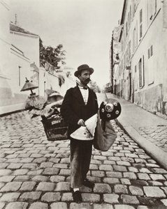 Vendedor de abat-jours de Eugène Atget
