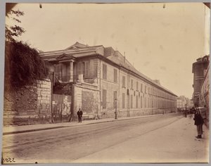 Museu de História Natural, rue Geoffroy Saint-Hilaire de Eugène Atget