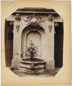 Página do álbum &39;Documentos para a história da velha Paris&39;, c.1910 (impressão de albume) (ver também 622596-600) de Eugène Atget