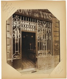 Página do álbum &39;Documentos para a história da velha Paris&39;, c.1910 (impressão de albume) (ver também 622596-600) de Eugène Atget