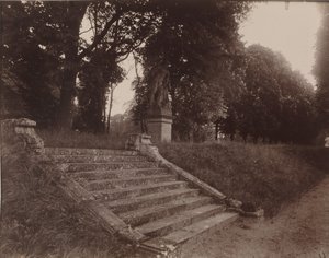 Parque de Sceaux,1925 (foto) de Eugène Atget