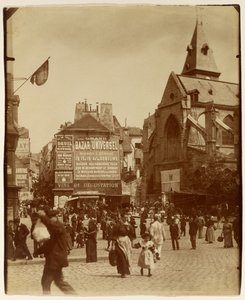 [Place Saint-Médard] de Eugène Atget