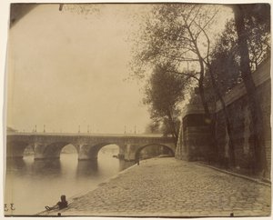 Porto da Mégisserie de Eugène Atget